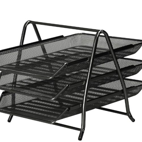                                                                                 Asint 3 Tier Metal Document Tray
