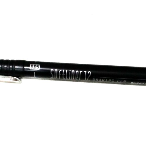 Lineplus Softliner Pen 0.05 ( Black )-0