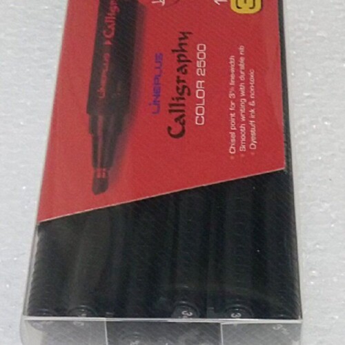 Lineplus Calligraphy Pen Black,Red & Blue-3mm-0