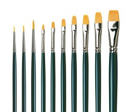 Da Vinci Series 5404 Nova Gift Can Brushes For Acrylic & Oil, Set Of 10-0
