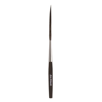 Da Vinci Series 708 Brown Ox Hair Pinstriper With Straight Edge-0