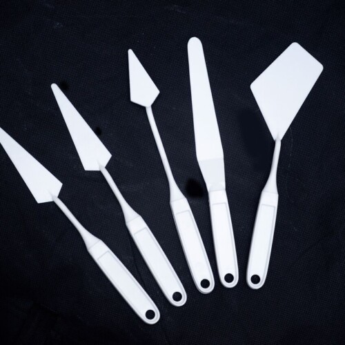 Plastic Knife Set (5 Pc)-0