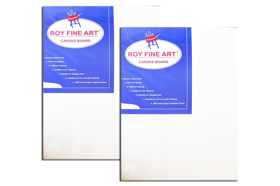 Asint Stretched Canvas of Size 14"x 18" pack of 4-0