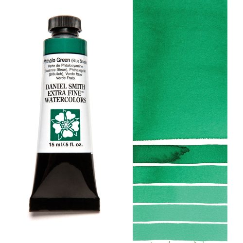 Daniel Smith Watercolors Phthalo Green (Blue Shade) 5ml Tube