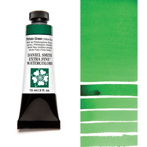 Daniel Smith Watercolors Phthalo Green (Yellow Shade) 5ml Tube
