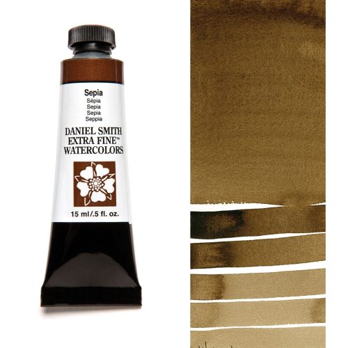 Daniel Smith Watercolors Sepia 5ml Tube swatch