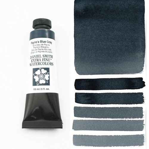 Daniel Smith Watercolors Payne's Gray 5ml Tube swatch