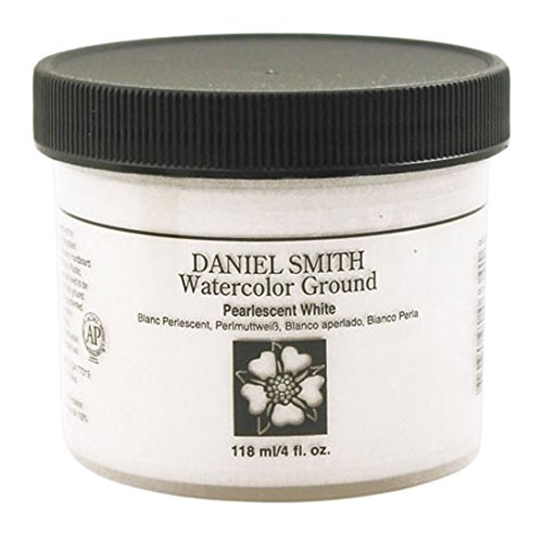 Daniel Smith original Watercolor Ground, 4oz, Pearlescent White-0