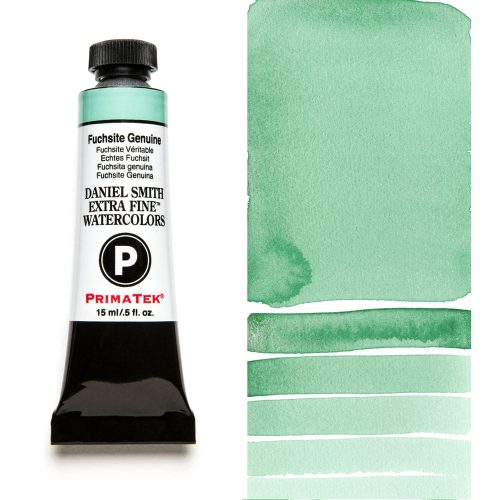 Daniel Smith Watercolor Fuchsite Genuine 15ml Tube swatch