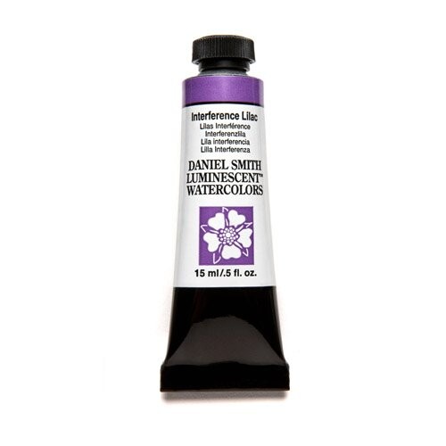 Daniel Smith Extra Fine Watercolor 15ml Paint Tube, Interference, Lilac-0