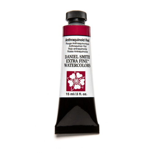 Daniel Smith Extra Fine Watercolor 15ml Paint Tube, Anthraquinoid Red-0