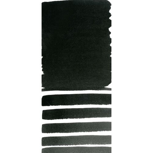 Daniel Smith Extra Fine Watercolor 15ml Paint Tube, Lamp Black-2739