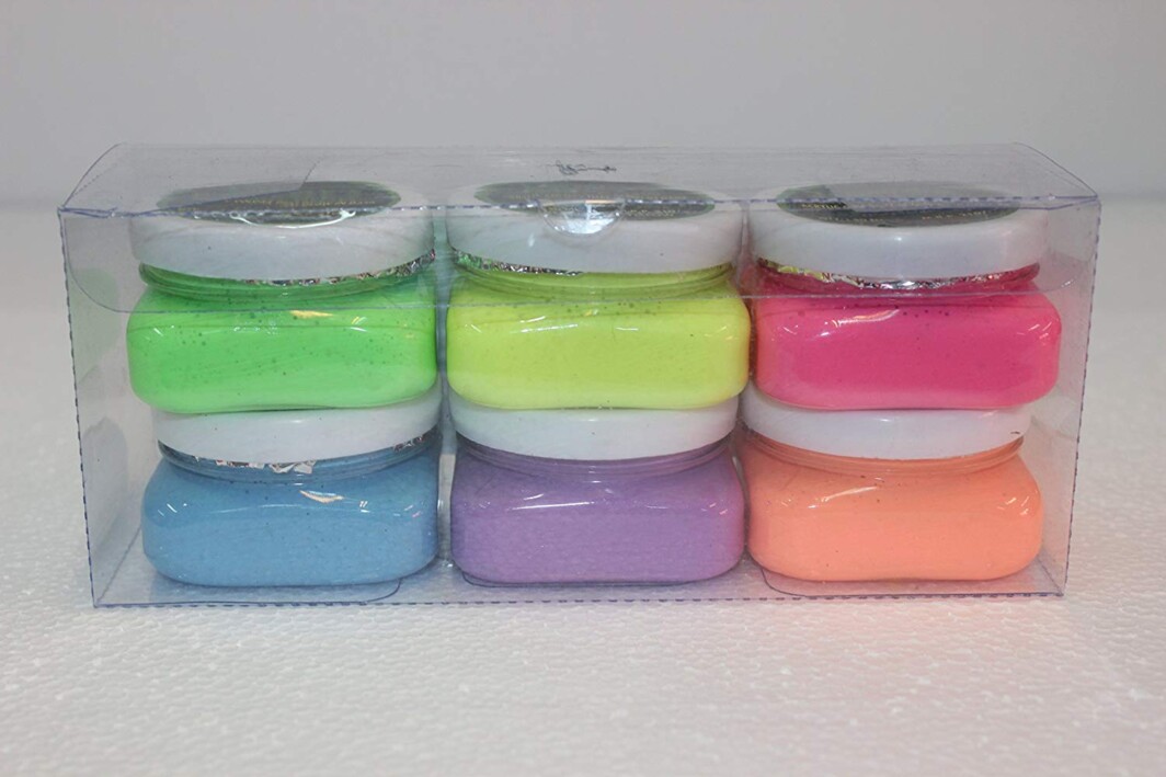 Lovely Art Products Lovely Night Glow Acrylic Colors Set Of 6 ( 50 ml Each )-2717