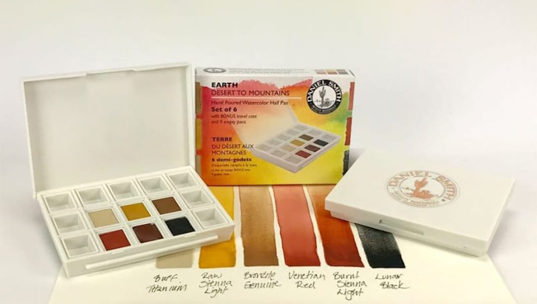 Daniel Smith Earth Desert to Mountains Half Pan Set of 6 tubes - Image 3