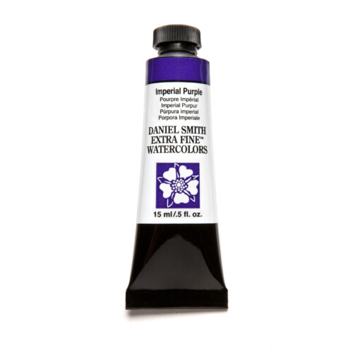 Daniel Smith Extra Fine Watercolor 15ml Paint Tube, Imperial Purple-0