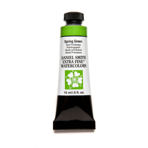 Daniel Smith Extra Fine Watercolor 15ml Paint Tube, Spring Green-0