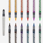 Karin Brush Marker Pro 11 Basic colours + Blender Set 27C1
