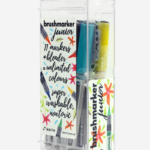 Karin Brush Marker Junior 11 Basic colors + Blender Set 27C10