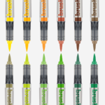 Karin Brushmarker PRO 12 Sun and Tree colors Set 27C3