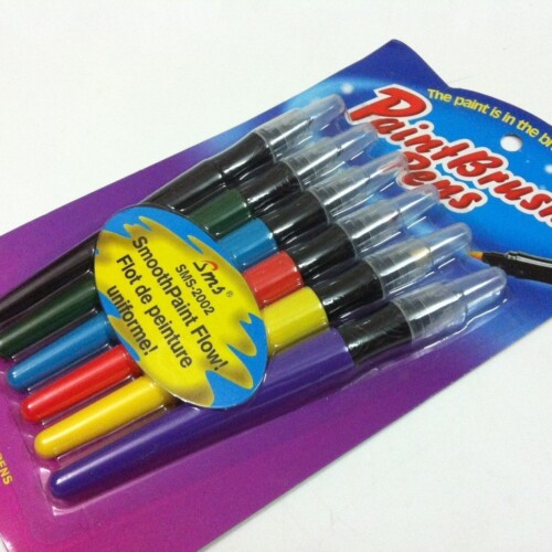 Asint Color Paint Brush Pens Set of 6-0