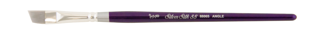 Silver Brush 8806S-3/8 Silver Silk 88, Angle 3/8"-0