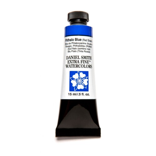 Daniel Smith Extra Fine Watercolor 15ml Paint Tube, Phthalo Blue Red Shade-0