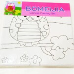 Bomega 2 Design printed canvas to paint Kids Digital Painting stretched Canvas Pack of 2-0