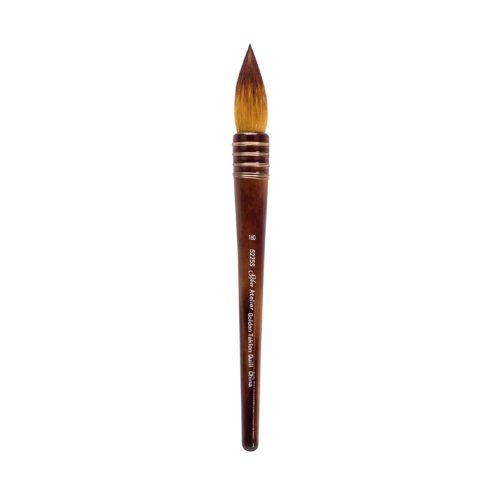 Silver Brush Round Quill Silver Atelier Golden Taklon Series Size -160 (5225S-160)