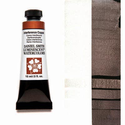 Daniel Smith Extra Fine Watercolor 15ml Paint Tube, Interference Copper-0