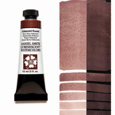 Daniel Smith Extra Fine Watercolor 15ml Paint Tube, Iridescent Russet-0