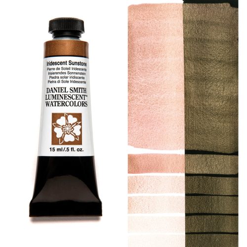 Daniel Smith Watercolor Iridescent Sunstone 15ml Tube swatch