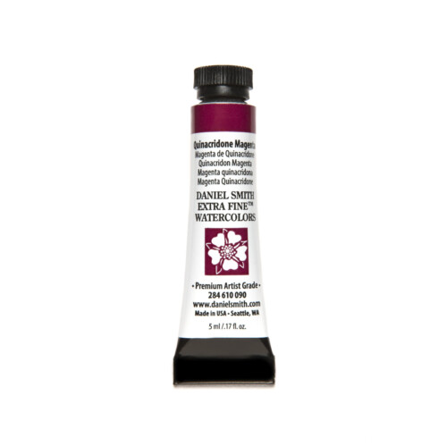 Daniel Smith 284610090 Extra Fine Watercolors Tube, 5ml, Quinacridone Magenta-0