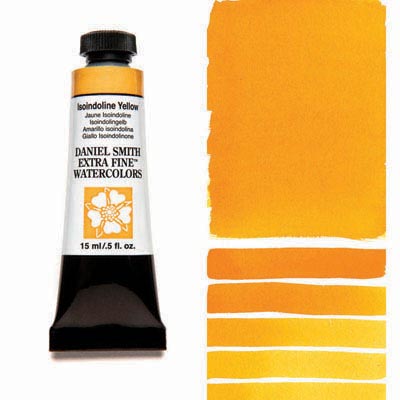 Daniel Smith Extra Fine Watercolor 15ml Paint Tube, Isoindoline Yellow-0