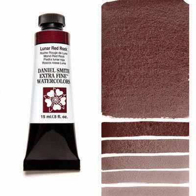 Daniel Smith Extra Fine Watercolor 15ml Paint Tube, Lunar Red Rock-0