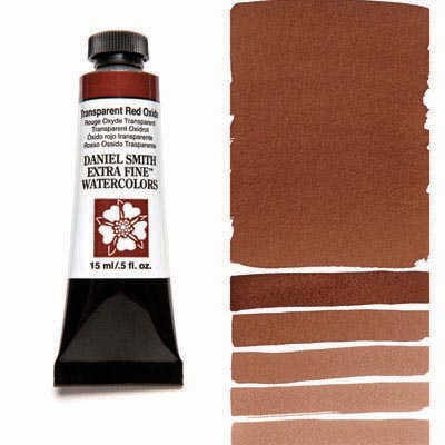 Daniel Smith Extra Fine Watercolor 15ml Paint Tube, Transparent Red Oxide-0