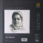 Maestriaa Wiro Sketch Pad 12 X 12 In 110 gsm Buff Colour Paper With Light Tooth 50 Sheets -0