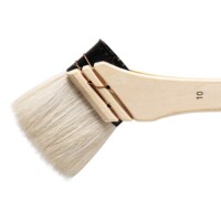 Silver Brush Atelier Hake Angle Brush Size 10 (5006-10)