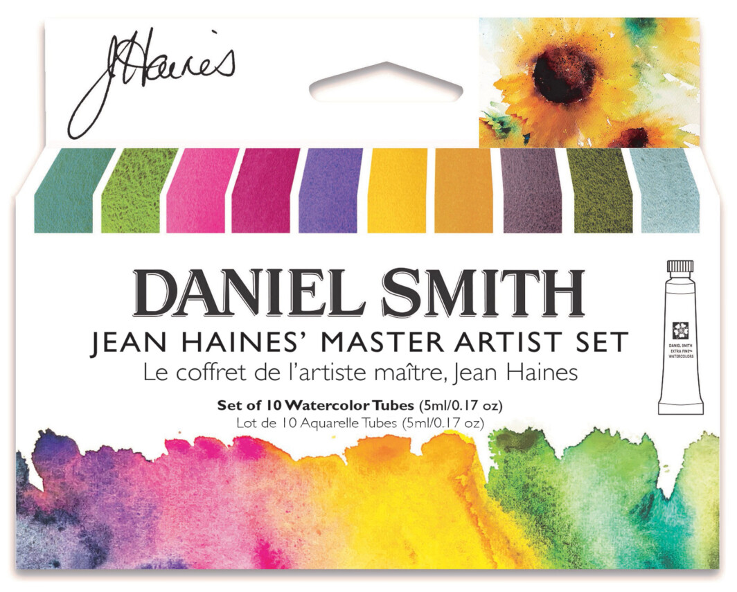 Daniel Smith Jean Haines' Master Artist Set of 10 Watercolor Tubes 5 ml-0