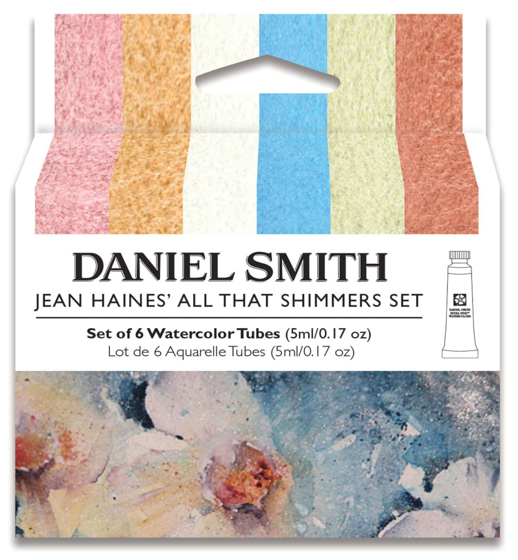 Daniel Smith Jean Haines' All That Shimmers Set of 6 Watercolor Tubes 5 ml-0