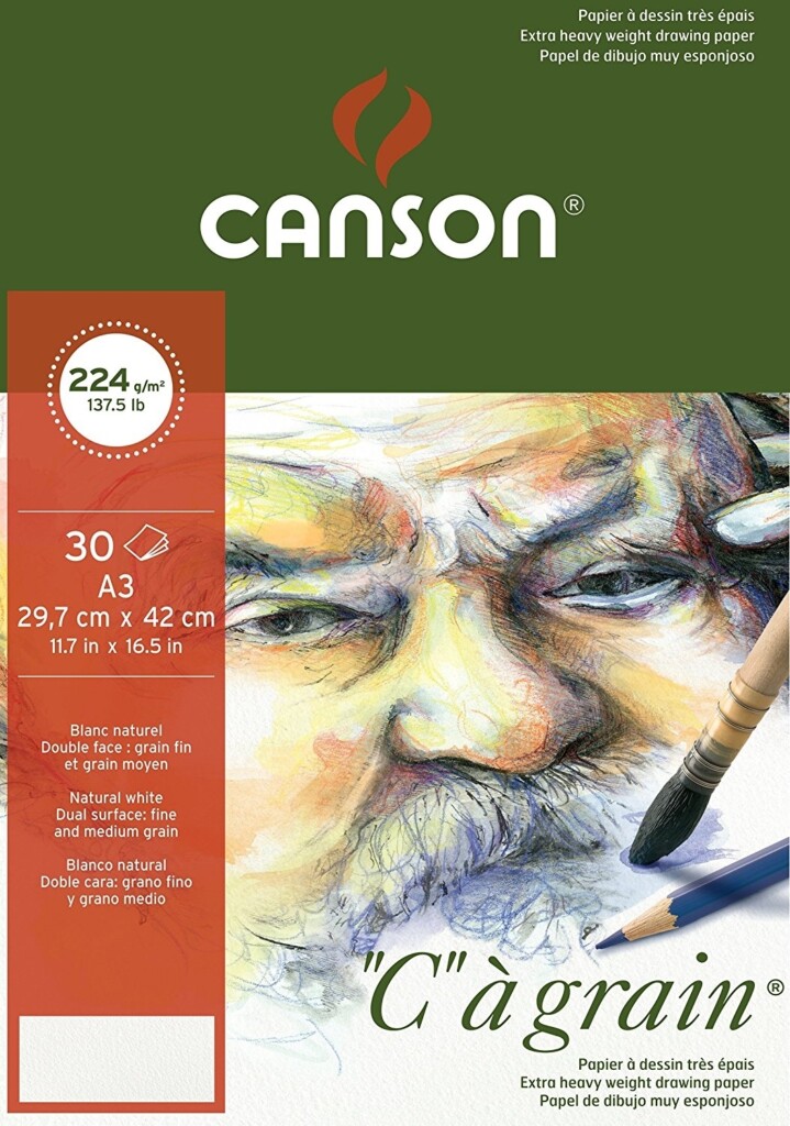 Buy Canson C' a Grain Pad 1sg 224gsm A3 - 30 Sheets Online