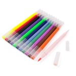 ASINT Watercolor Brush Pens Dual Tip Set (12 Color) with Fineliners Art Markers, and Highlighters for Adult Coloring Books, Art, Sketching, Calligraphy, Manga, Bullet Journal-0