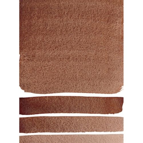 DANIEL SMITH Watercolor Half Pans Bronzite Genuine swatch