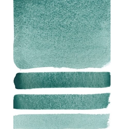 DANIEL SMITH Watercolor Half Pans Cobalt Turquoise swatch