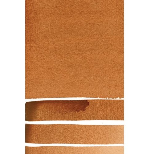 DANIEL SMITH Watercolor Half Pans Burnt Sienna swatch