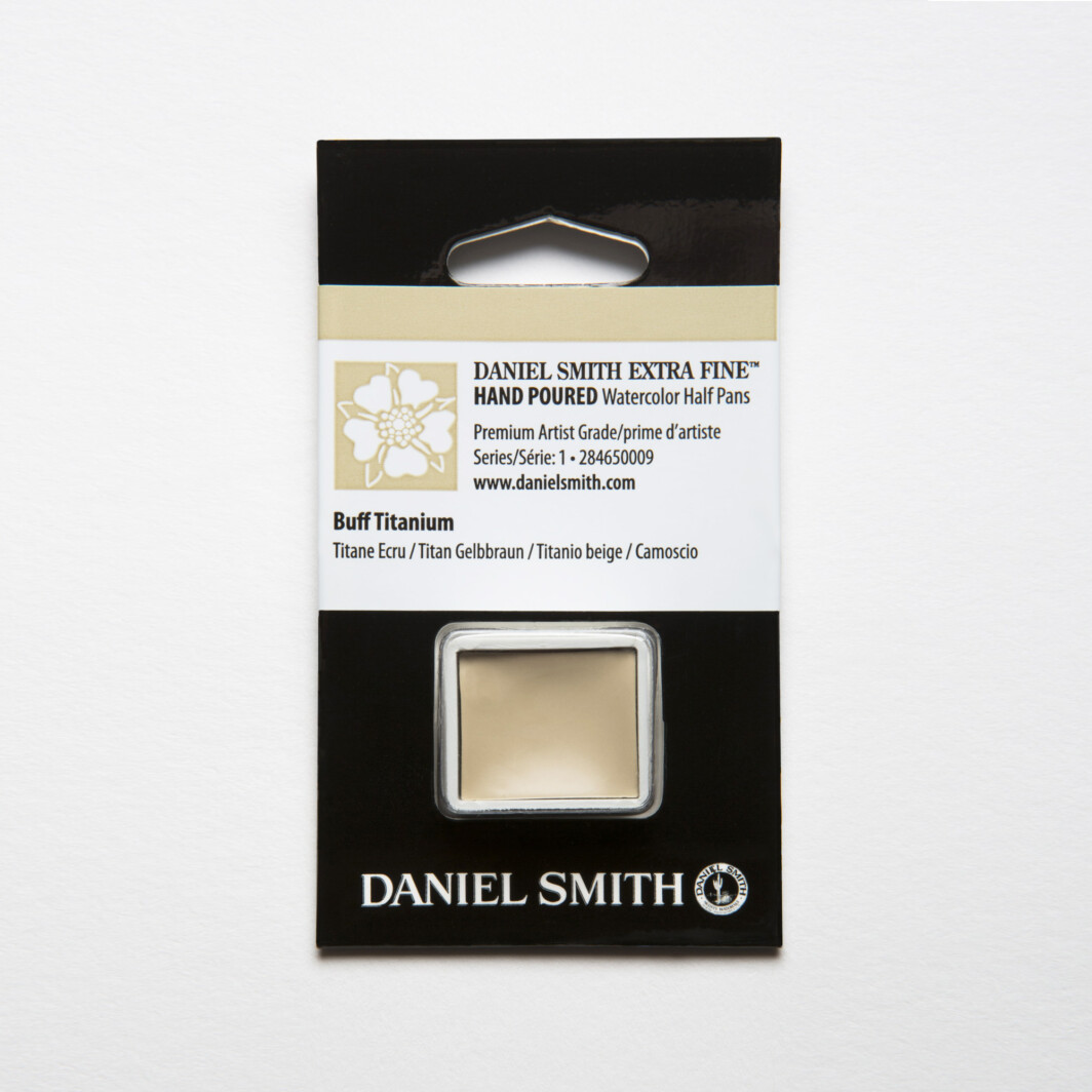 DANIEL SMITH Extra Fine Watercolor Buff Titanium Half Pan-0