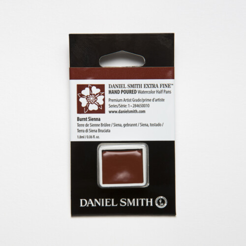 DANIEL SMITH Extra Fine Watercolor Burnt Sienna Half Pan-0