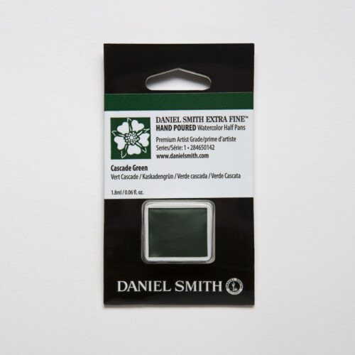 DANIEL SMITH Extra Fine Watercolor Cascade Green Half Pan-0