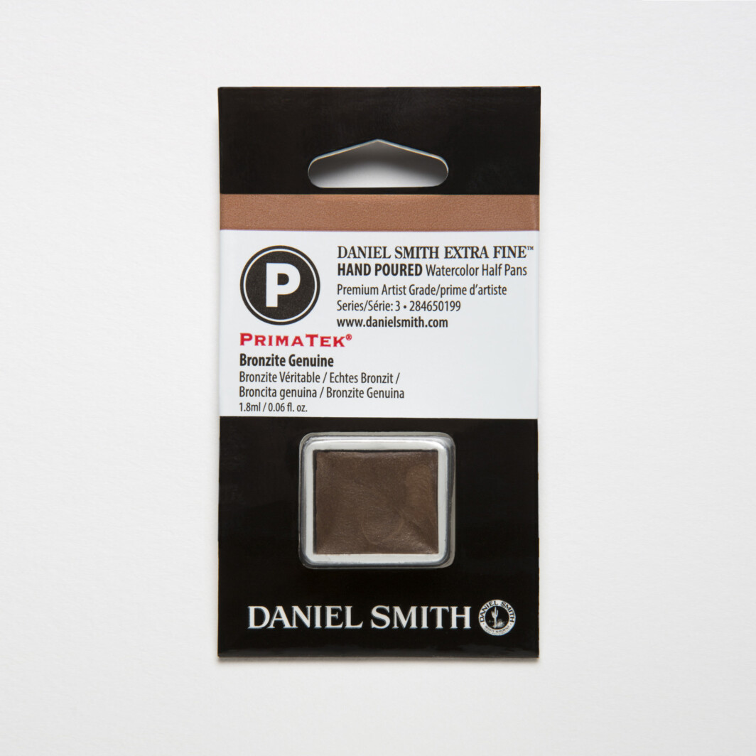 DANIEL SMITH Watercolor Bronzite Genuine Half Pan-0
