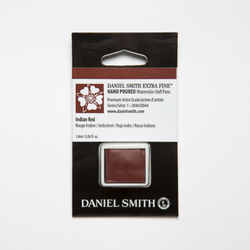 DANIEL SMITH Extra Fine Watercolor Indian Red Half Pan-0