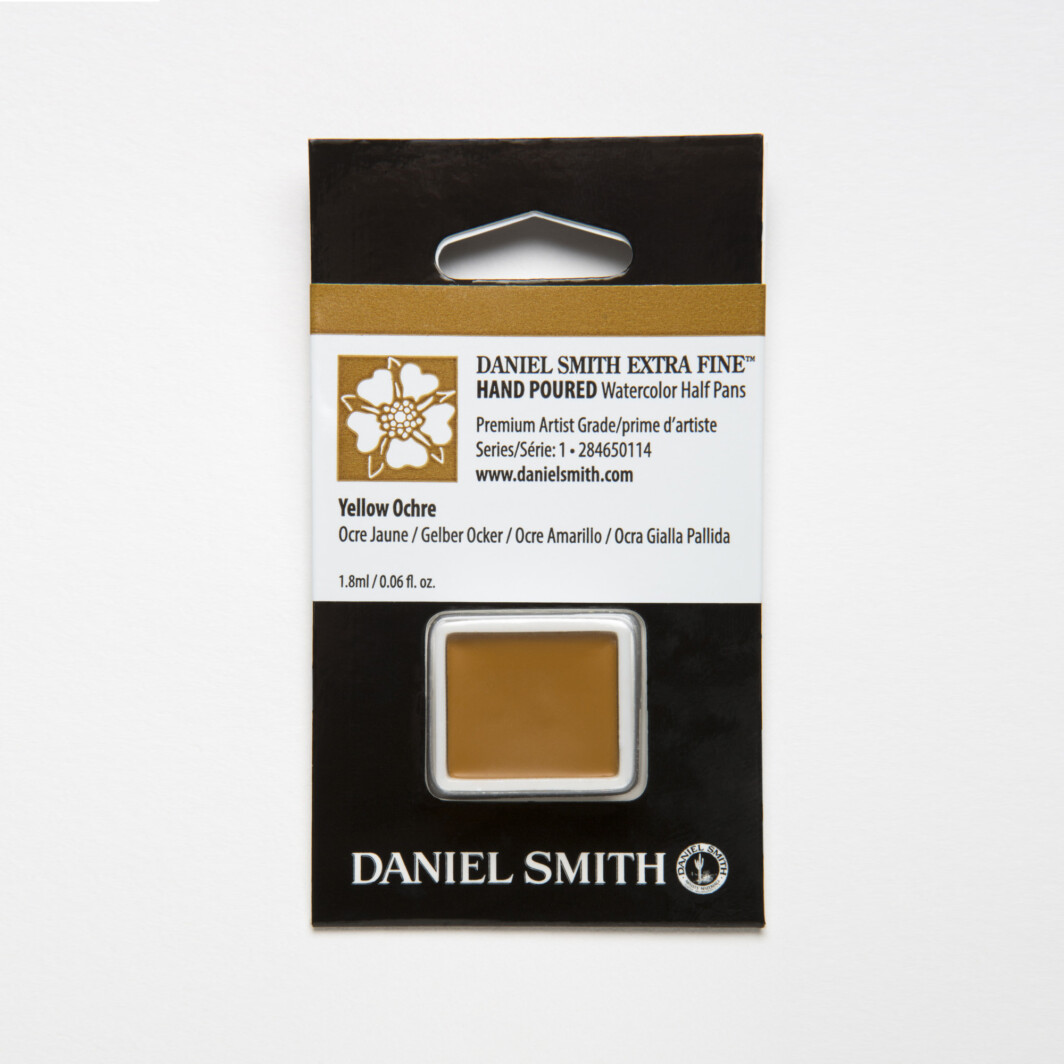 DANIEL SMITH Extra Fine Watercolor Yellow Ochre Half Pan-0